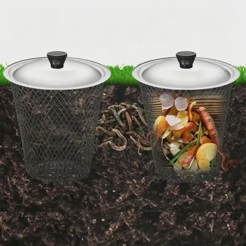 1/2 ชิ้น ถังหมักปุ๋ยแบบฝังดินพ - Urban Farming Garden บทวิจารณ์และราคา