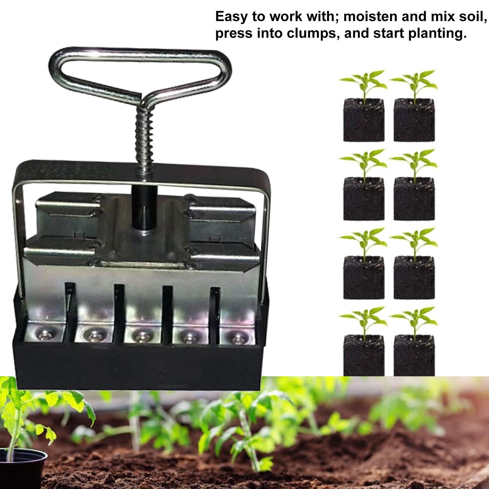 เครื่องมือบล็อกดินแบบ 20 ช่อง  - Urban Farming Garden บทวิจารณ์และราคา